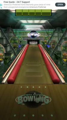 Strike Master Bowling android App screenshot 0